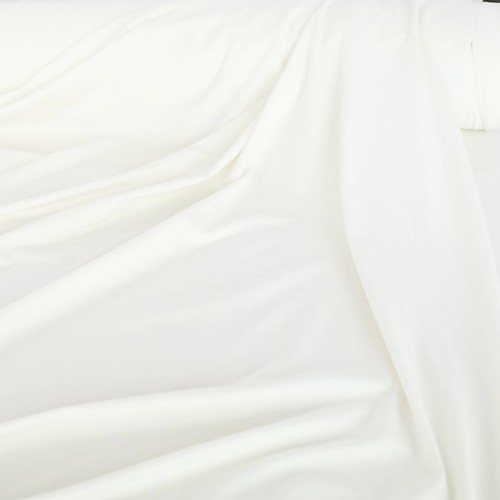 Creme weißer baumwolljersey - creme,