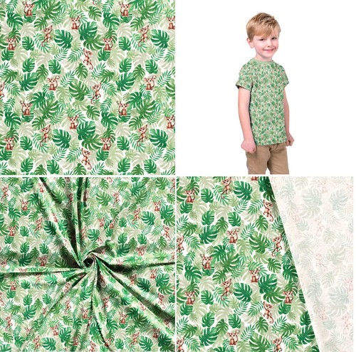 Jersey kinderstoff affenbande - jersey,
