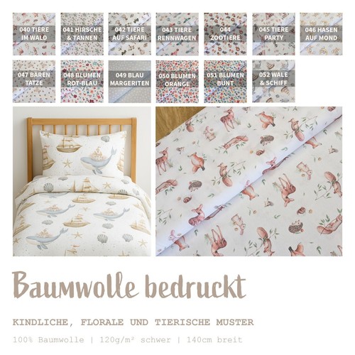 Baumwollstoff meterware - baumwollstoff,