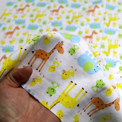Kinderflanell baumwollstoff - kinderflanell,
